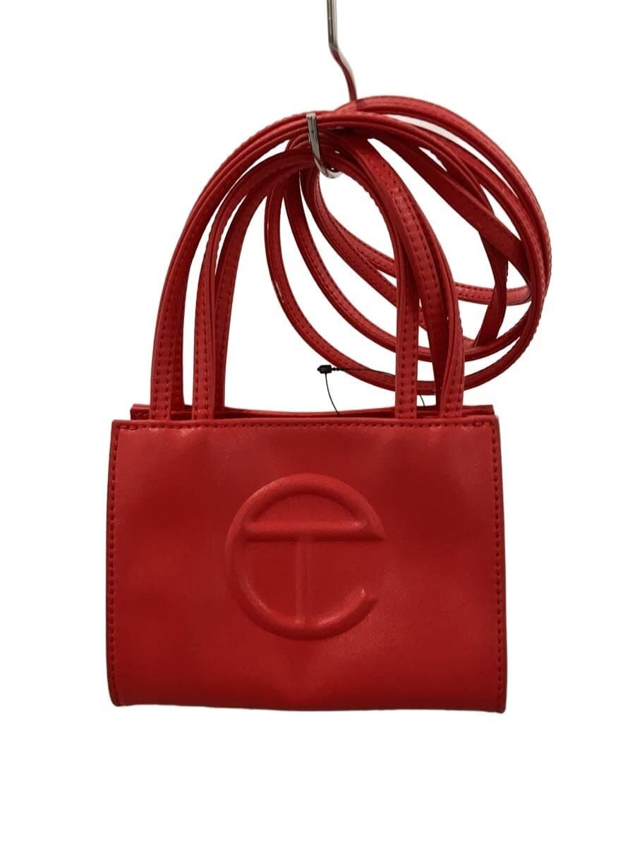 Telfar shoulder bag -- RED small corner scratches