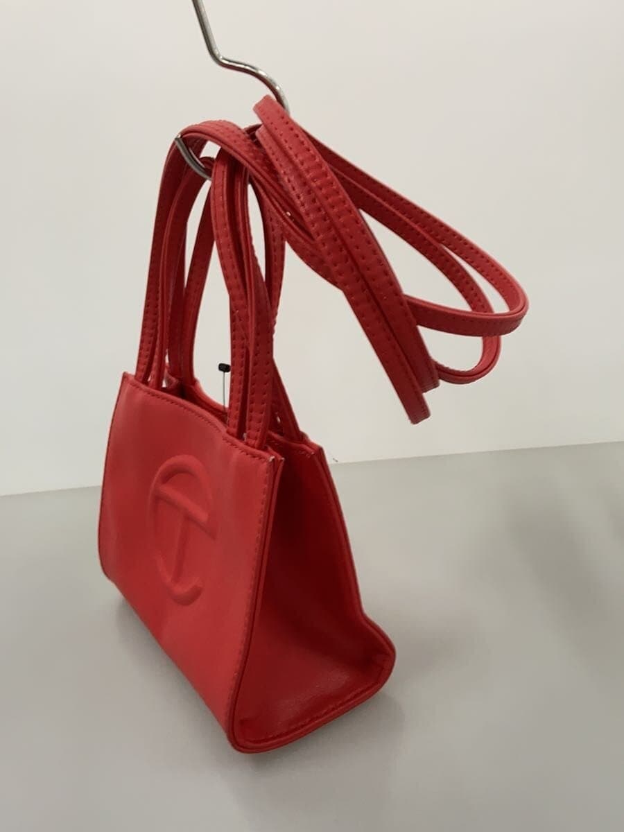Telfar shoulder bag -- RED small corner scratches 2