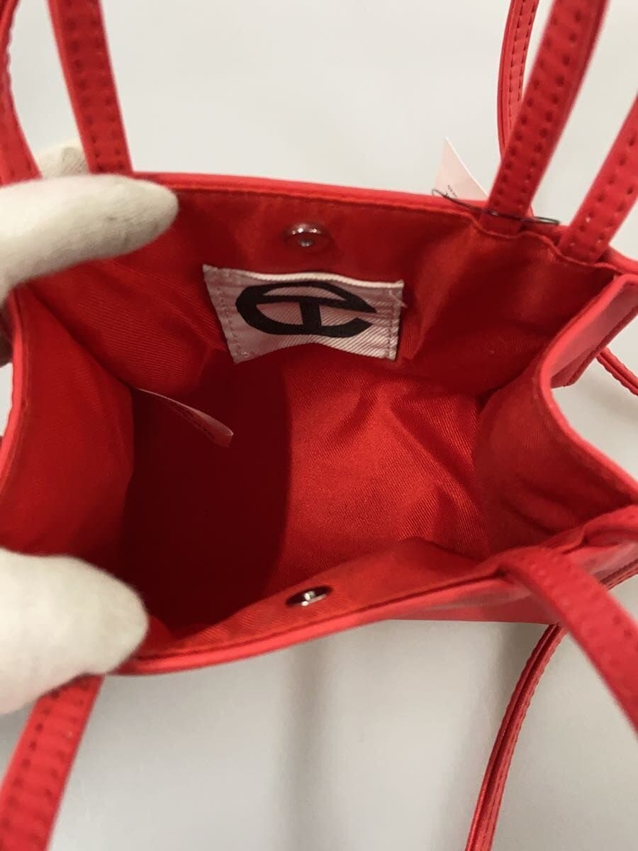 Telfar shoulder bag -- RED small corner scratches 6