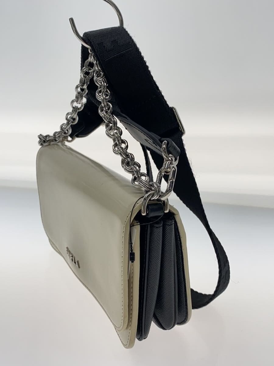 FURLA shoulder bag -- WHT 2