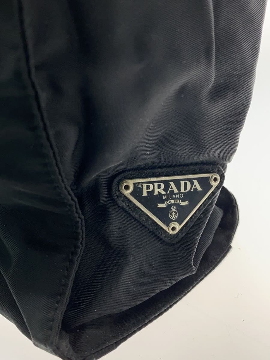 PRADA handbag nylon BLK 5