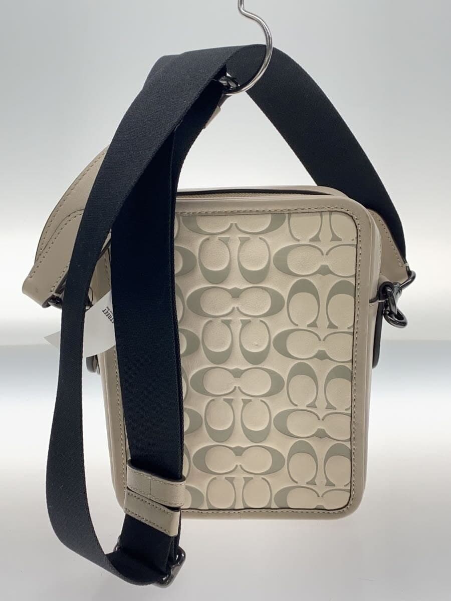 COACH shoulder bag leather CRM CJ670 Salivan crossbody 3