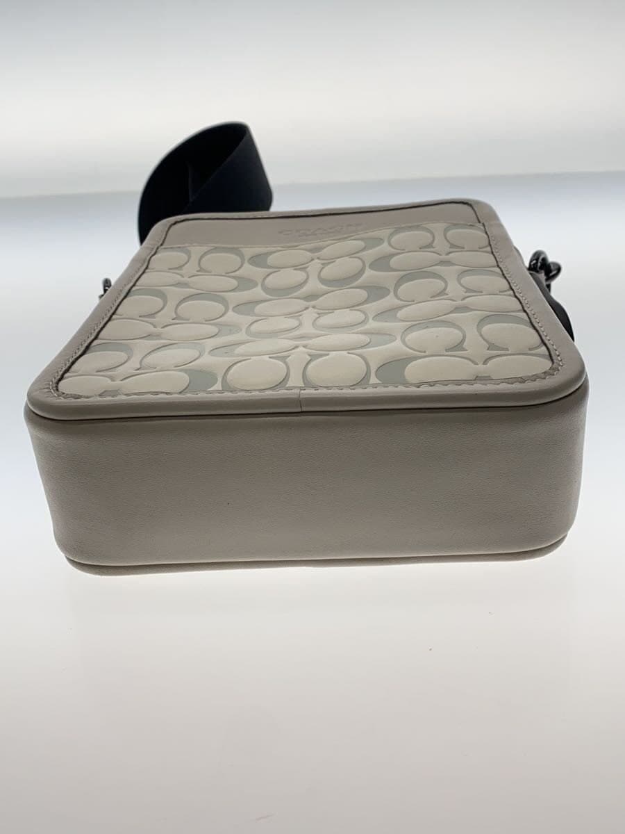 COACH shoulder bag leather CRM CJ670 Salivan crossbody 4