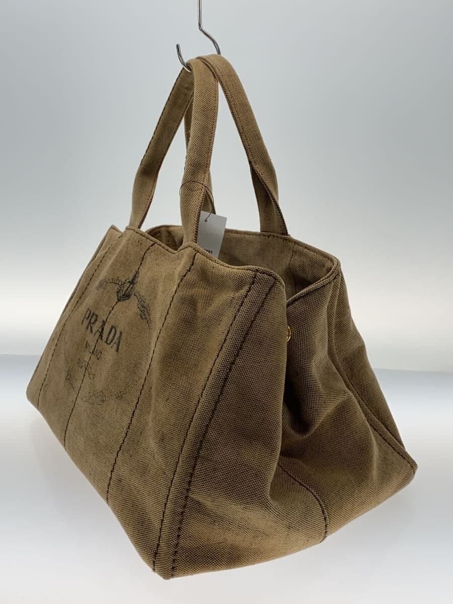 PRADA tote bag -- BRW plain 2