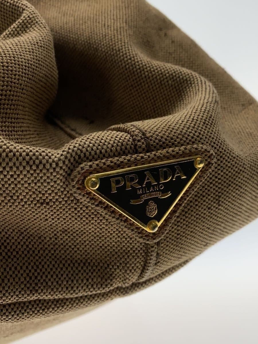 PRADA tote bag -- BRW plain 5