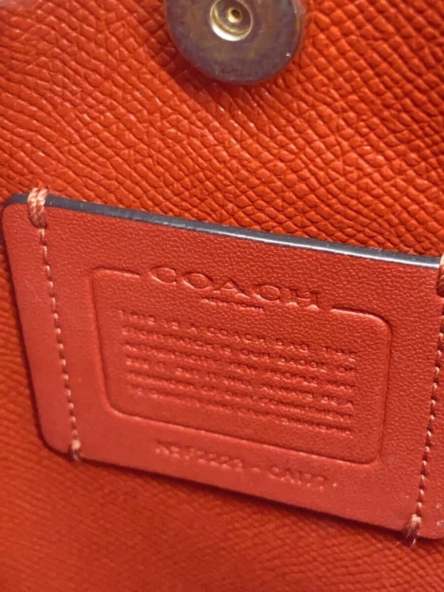 COACH Town Bucket Bag Leather BLK Solid 5