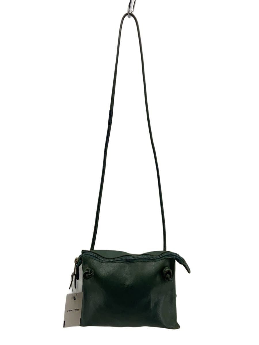 IL BISONTE Shoulder Bag Leather GRN
