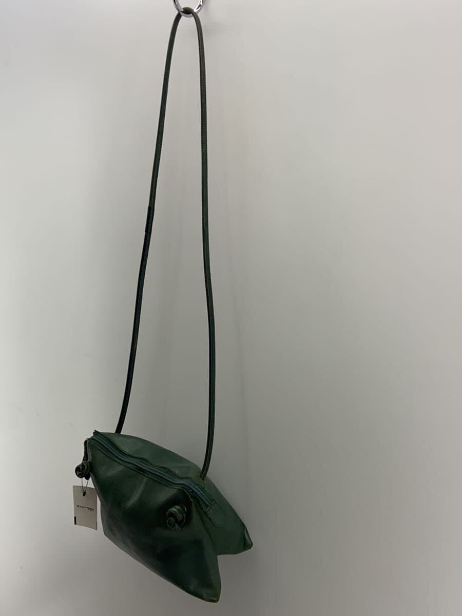 IL BISONTE Shoulder Bag Leather GRN 2