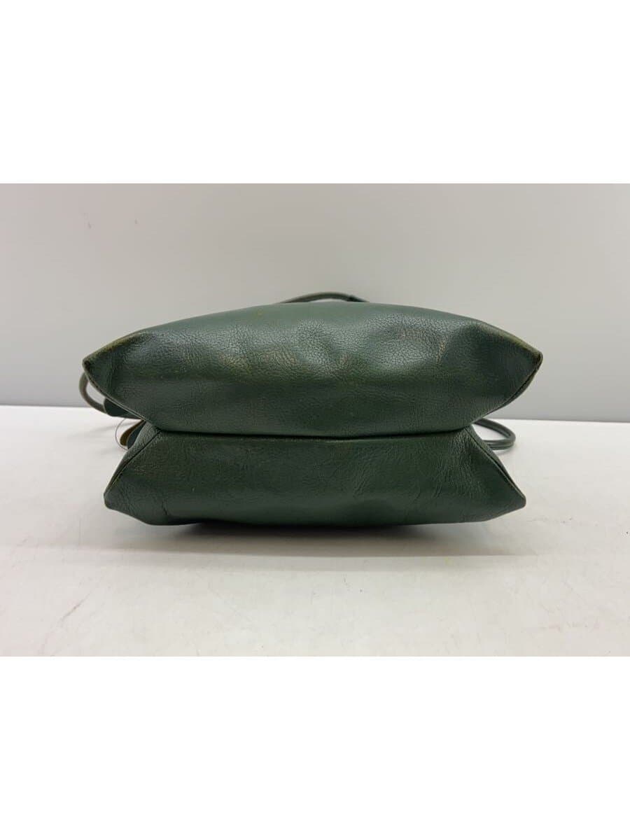 IL BISONTE Shoulder Bag Leather GRN 4