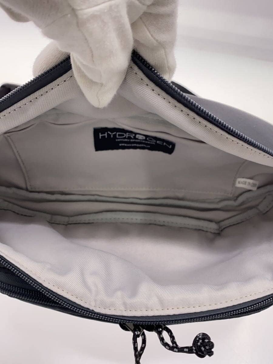 HYDROGEN Shoulder Bag Polyester GRY Solid 6