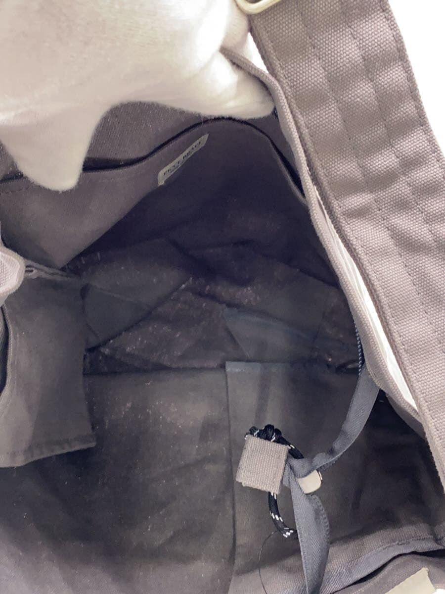 FICCE.BRAVE Shoulder Bag Cotton GRY Solid 6