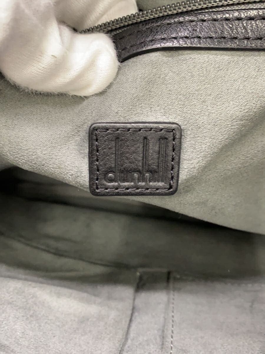 dunhill briefcase leather BLK plain 5