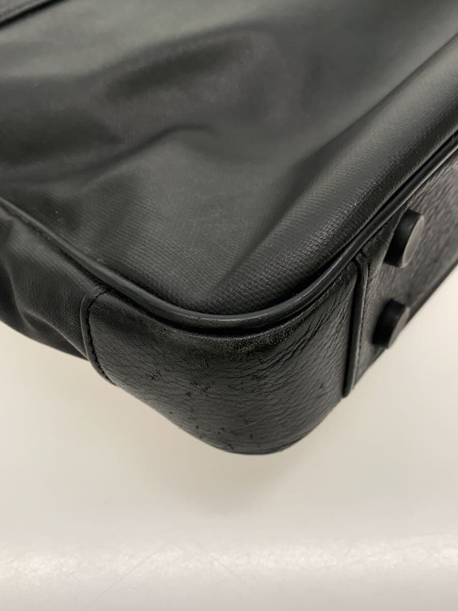 dunhill briefcase leather BLK plain 7