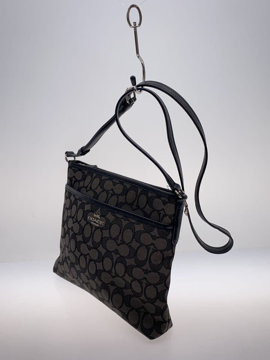 COACH Shoulder Bag GRY 2