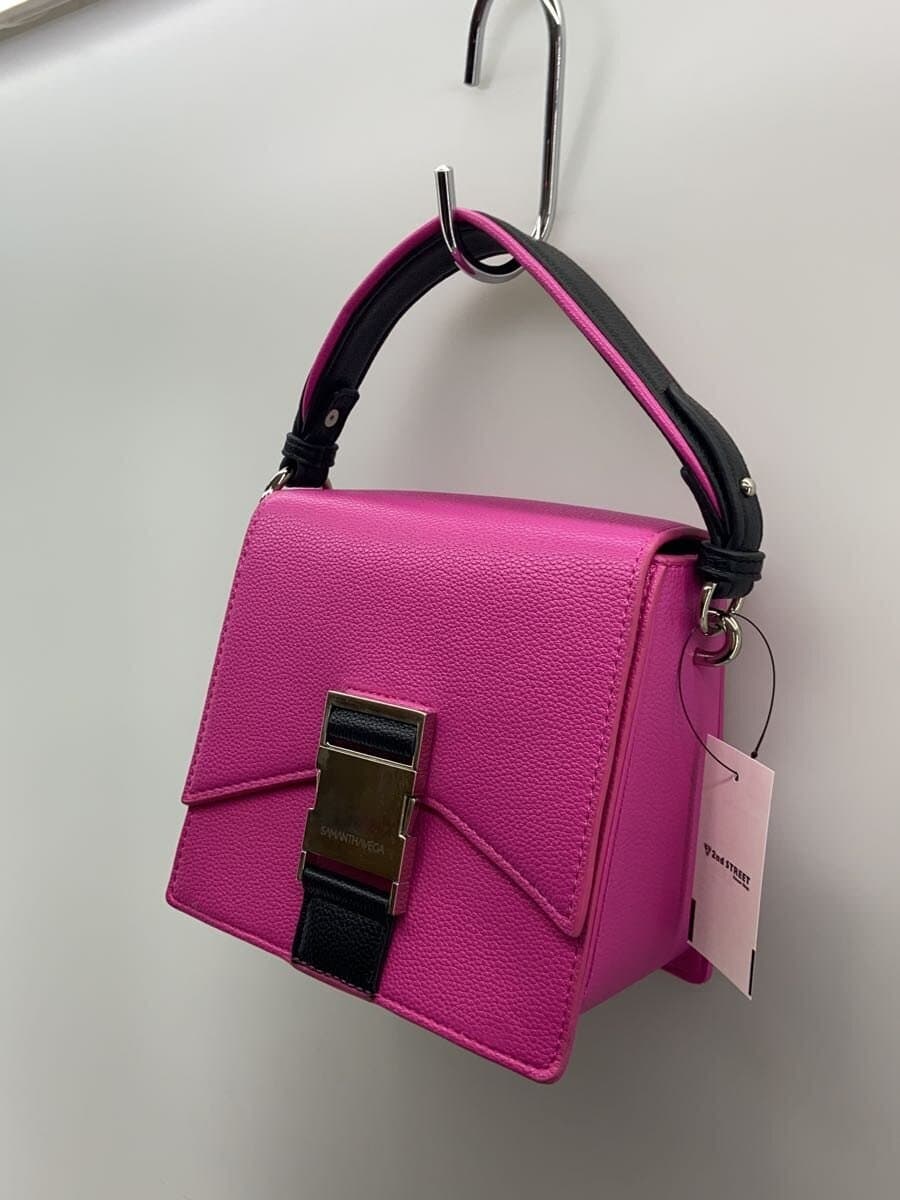 Samantha Vega Shoulder Bag Leather PNK 2