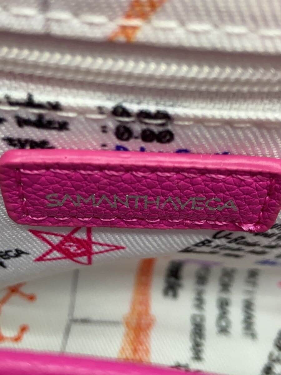 Samantha Vega Shoulder Bag Leather PNK 5