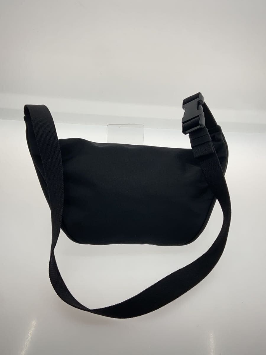 BALENCIAGA Waist Bag Nylon BLK Plain 482389 3