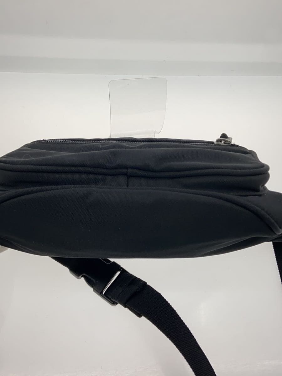 BALENCIAGA Waist Bag Nylon BLK Plain 482389 4