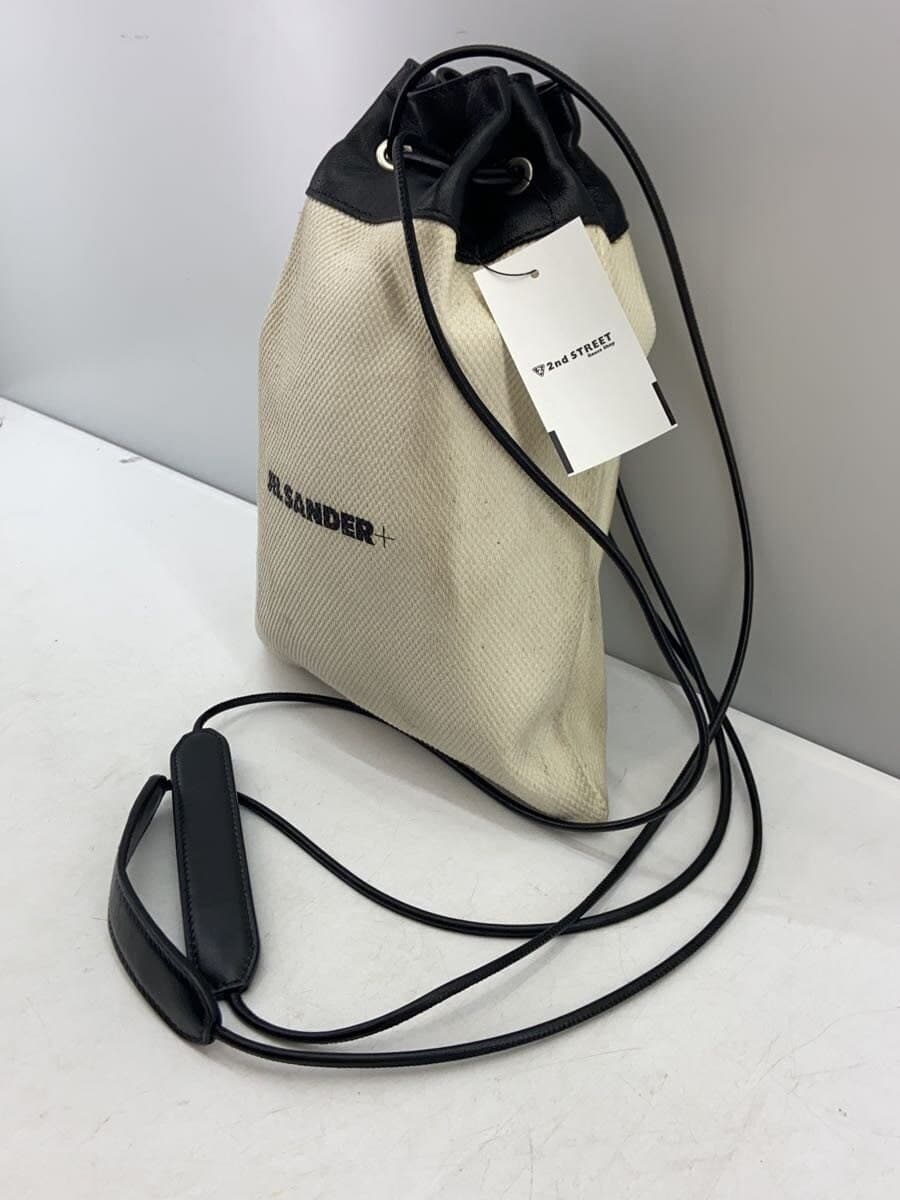 JIL SANDER Shoulder Bag Canvas CRM 2