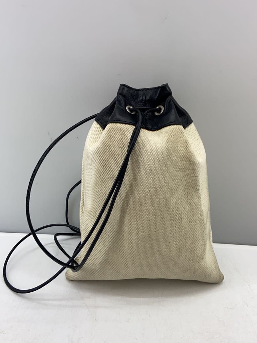 JIL SANDER Shoulder Bag Canvas CRM 3