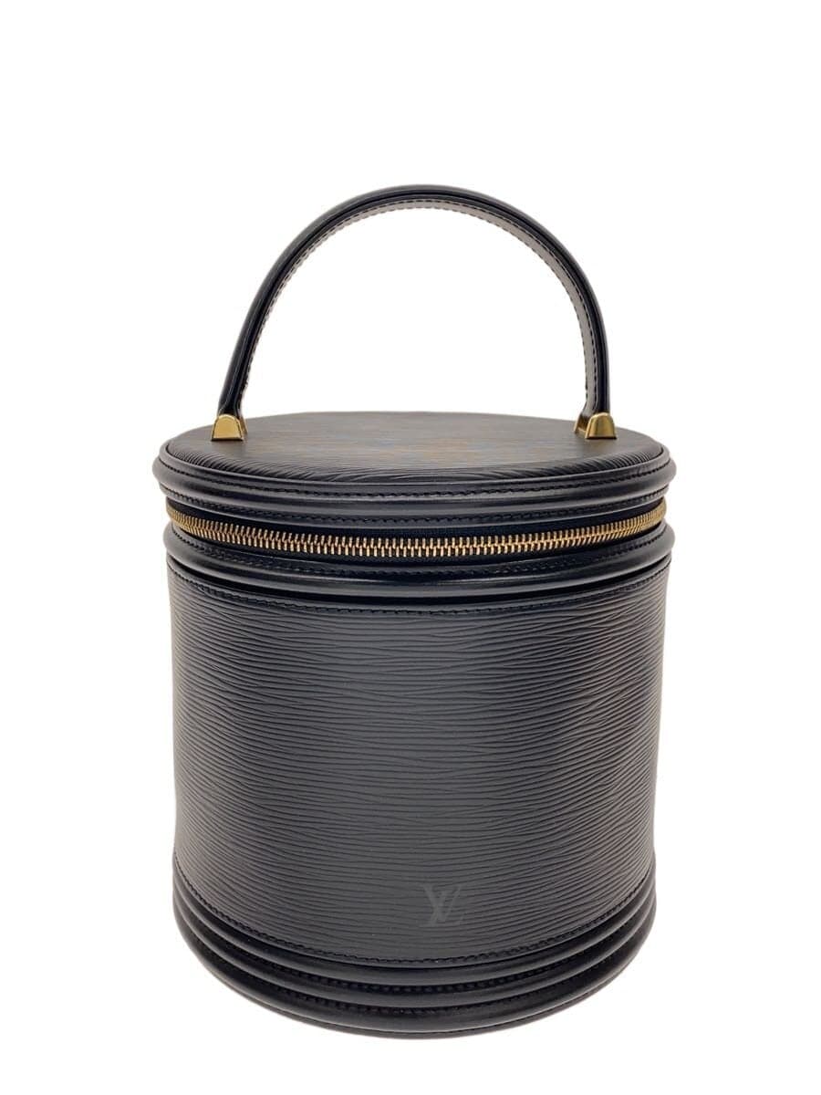 LOUIS VUITTON Cannes_Epi Leather BLK M48032
