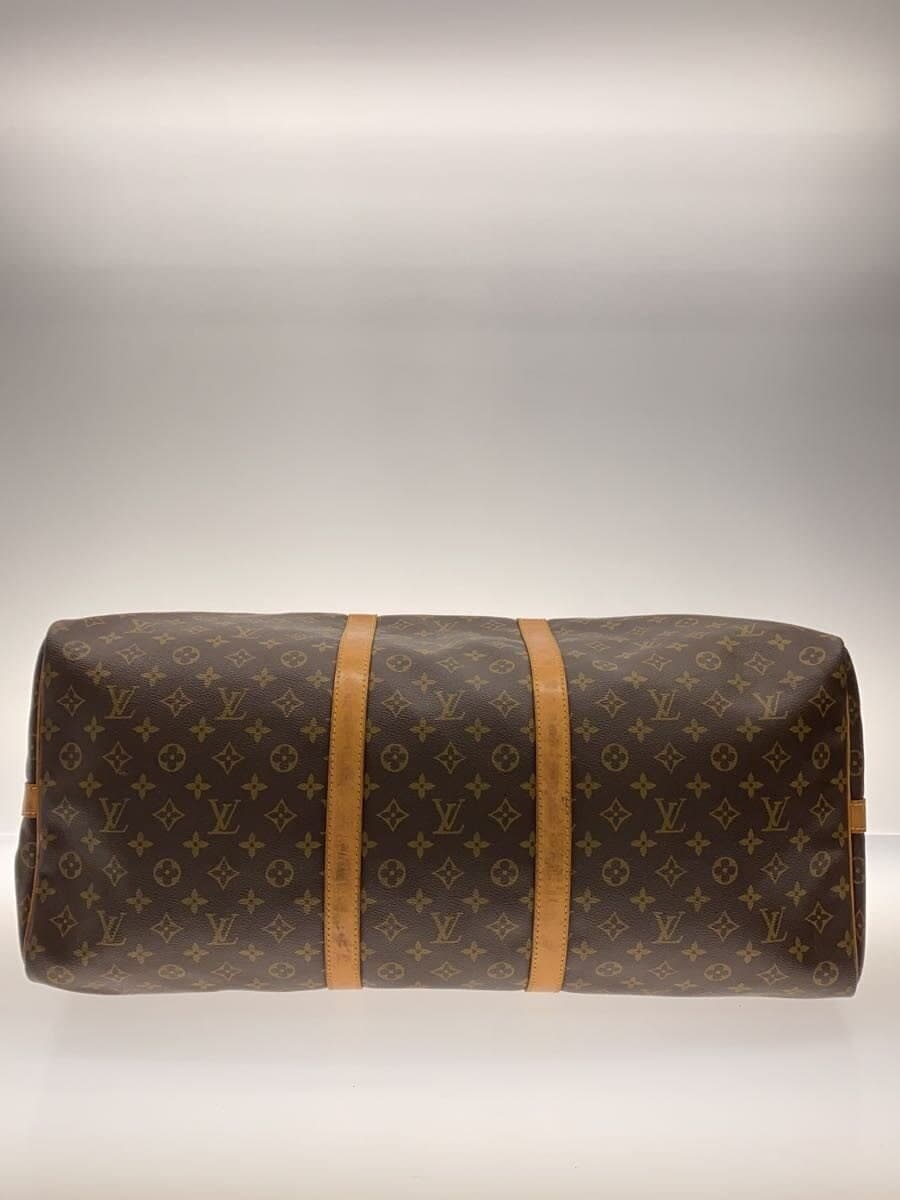LOUIS VUITTON Keepall Bandoulière 60 Monogram Canvas PVC BRW M41412 4