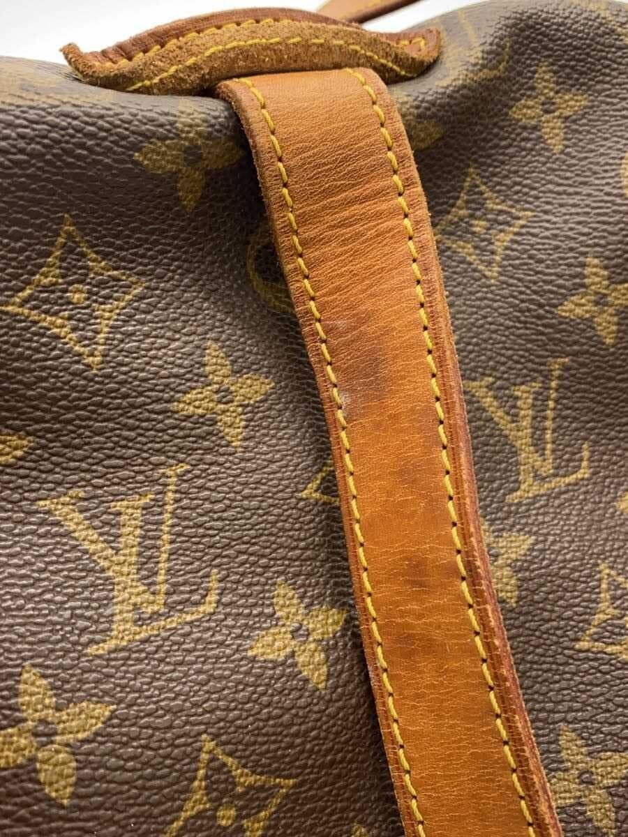 LOUIS VUITTON 1) Sommeur 35 Monogram Canvas Leather BRW Allover Pattern M42254 7