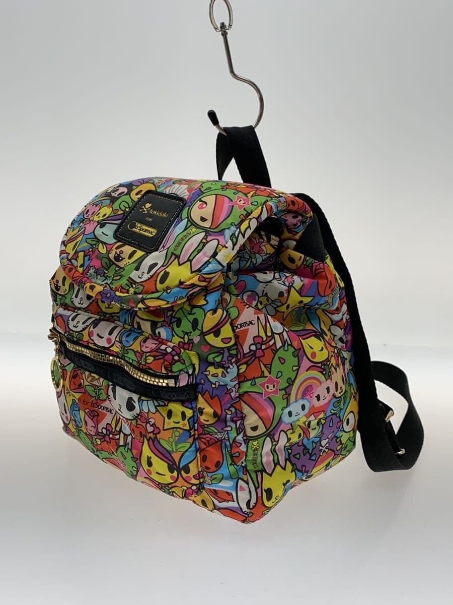 LESPORTSAC Backpack Multicolor All Over Pattern 2