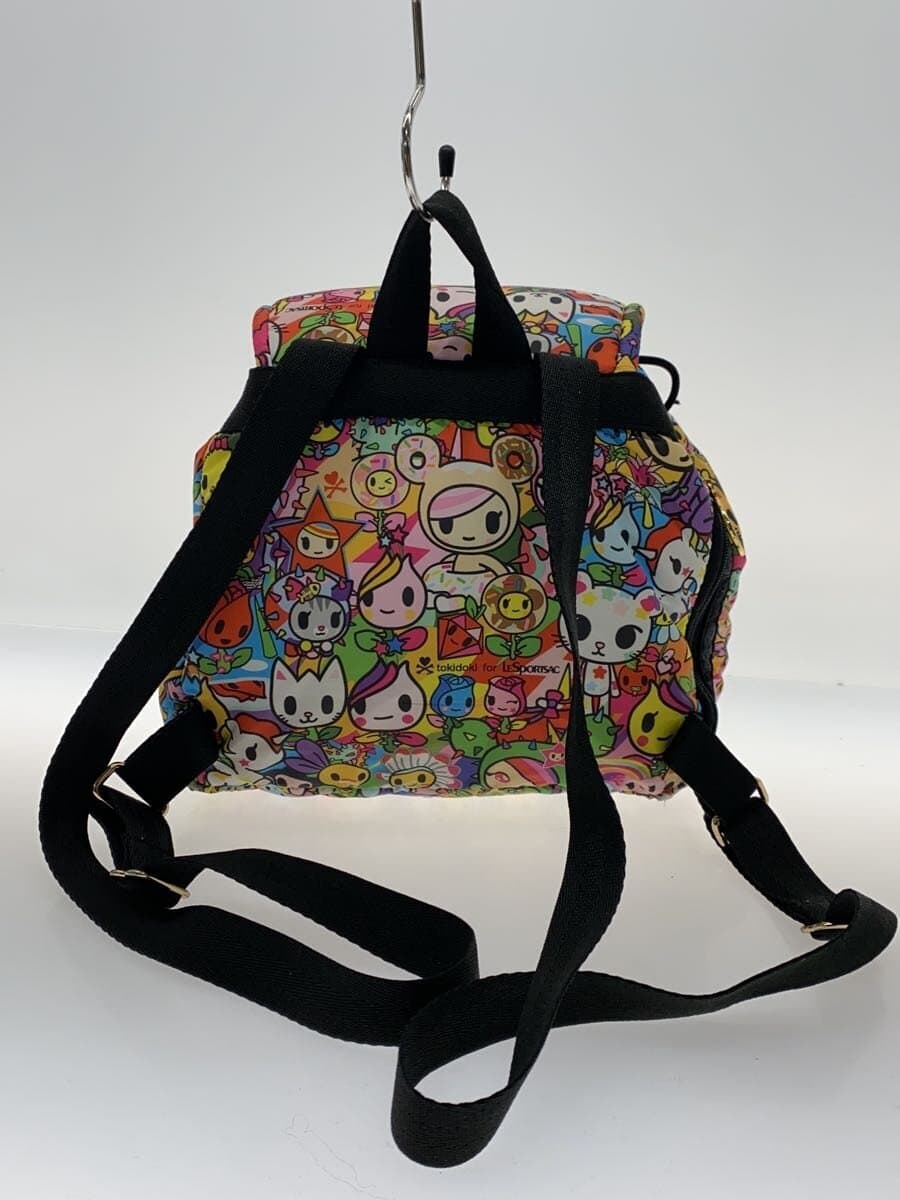 LESPORTSAC Backpack Multicolor All Over Pattern 3