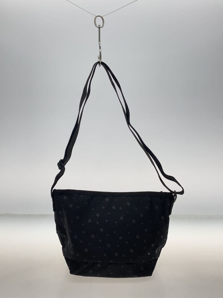 Manhattan Portage Shoulder Bag Nylon BLK All Over Pattern 3