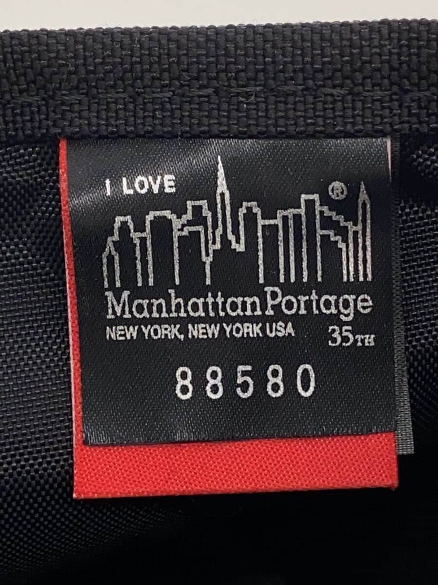Manhattan Portage Shoulder Bag Nylon BLK All Over Pattern 5