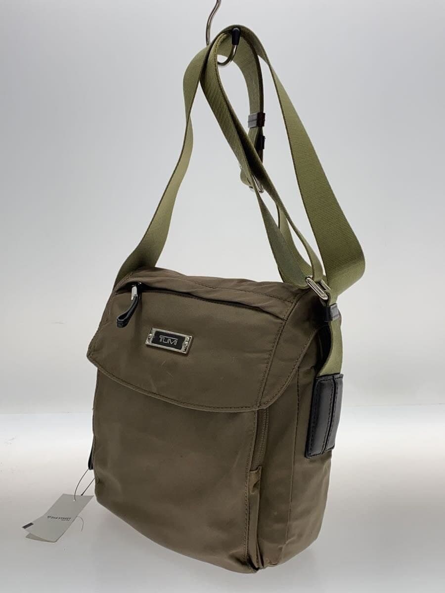 TUMI Shoulder Bag Nylon KHK Solid 2