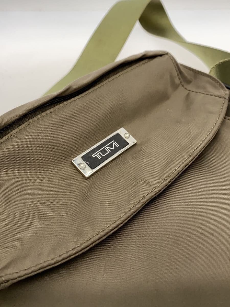 TUMI Shoulder Bag Nylon KHK Solid 8