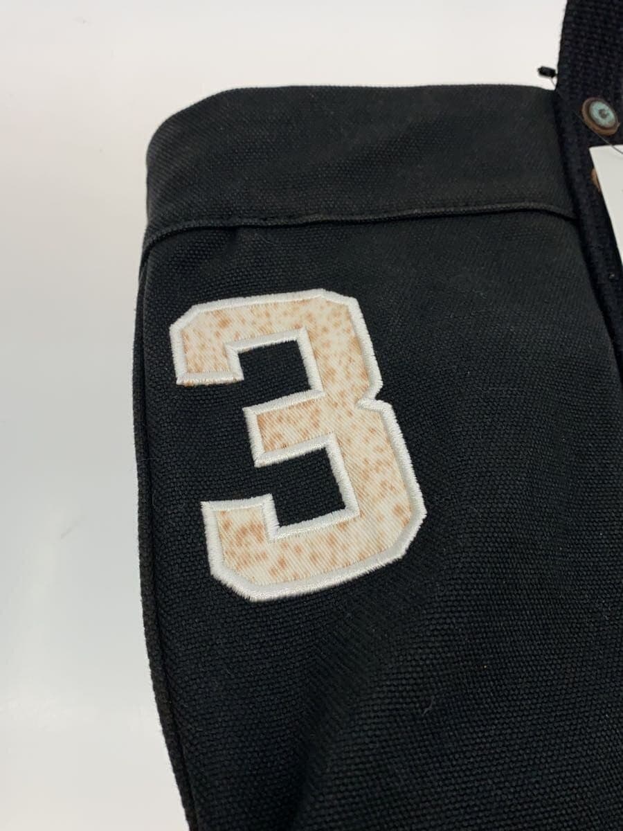 POLO RALPH LAUREN Handbag Canvas BLK Solid 8