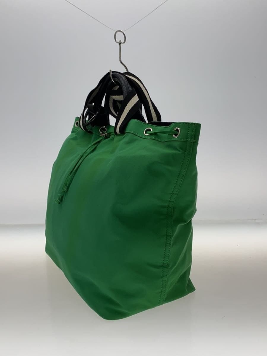 nouer Tote Bag Polyester GRN Solid 2