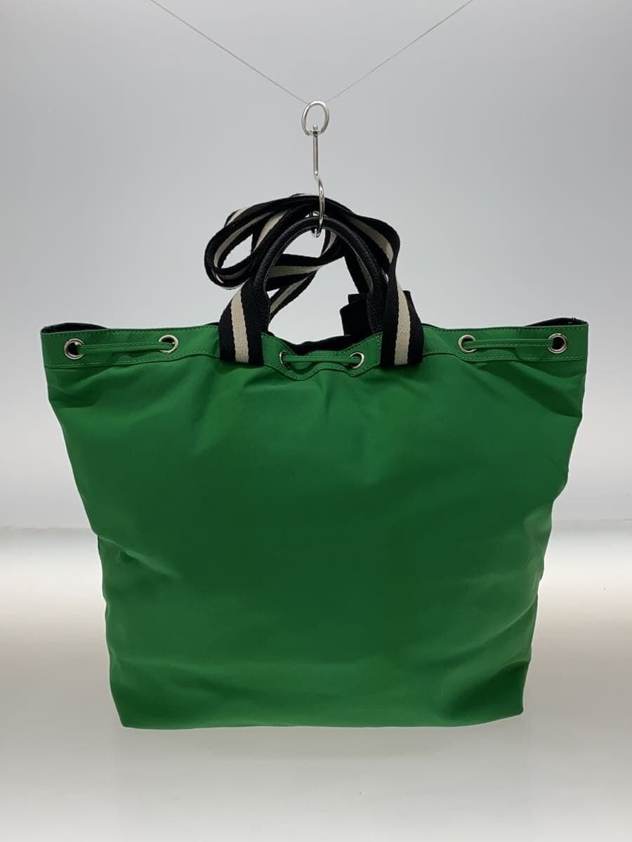 nouer Tote Bag Polyester GRN Solid 3