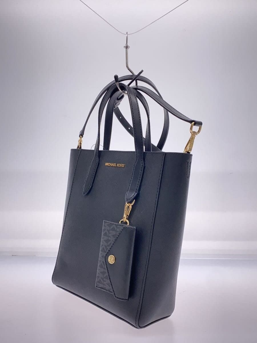 MICHAEL KORS Shoulder Bag PVC Black Solid 35F4G2VT5T 2