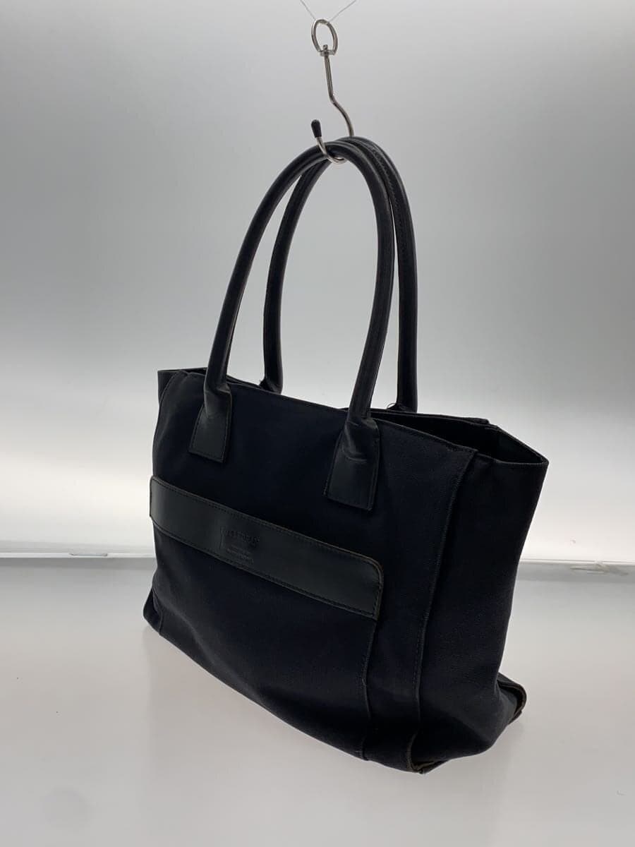 CLEDRAN Tote Bag Canvas BLK Solid 2