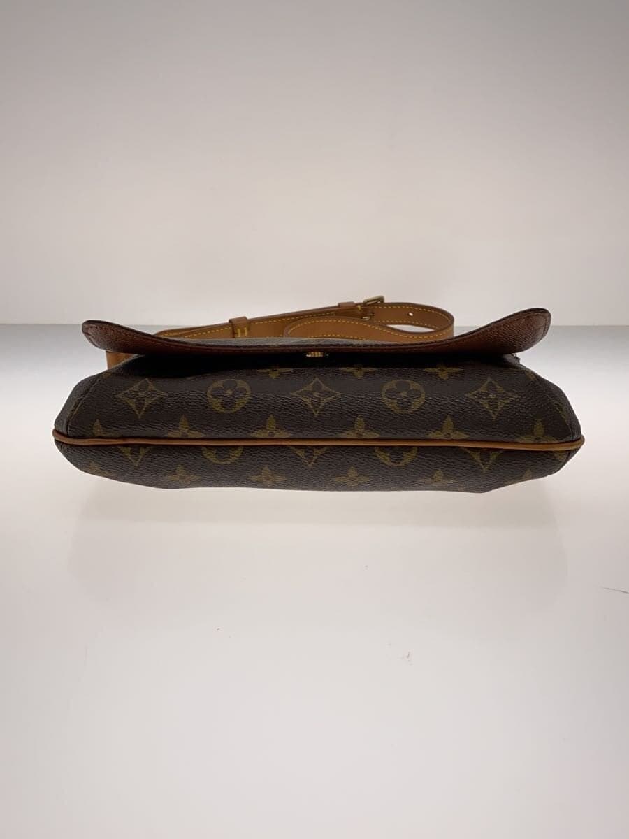 LOUIS VUITTON Musette Tango_Monogram Canvas_Short Shoulder Bag PVC BRW M51257 4