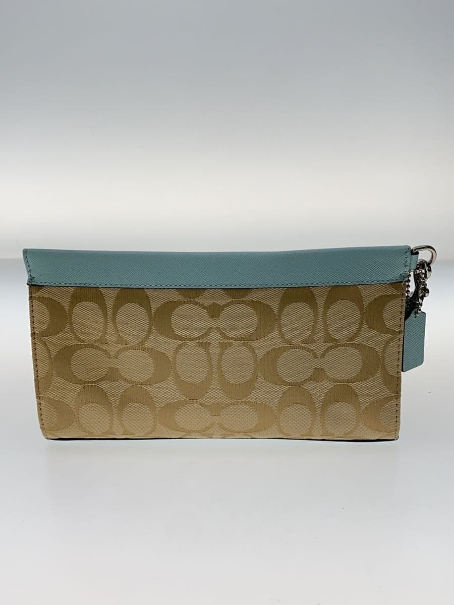 COACH Pouch Canvas BEG 3