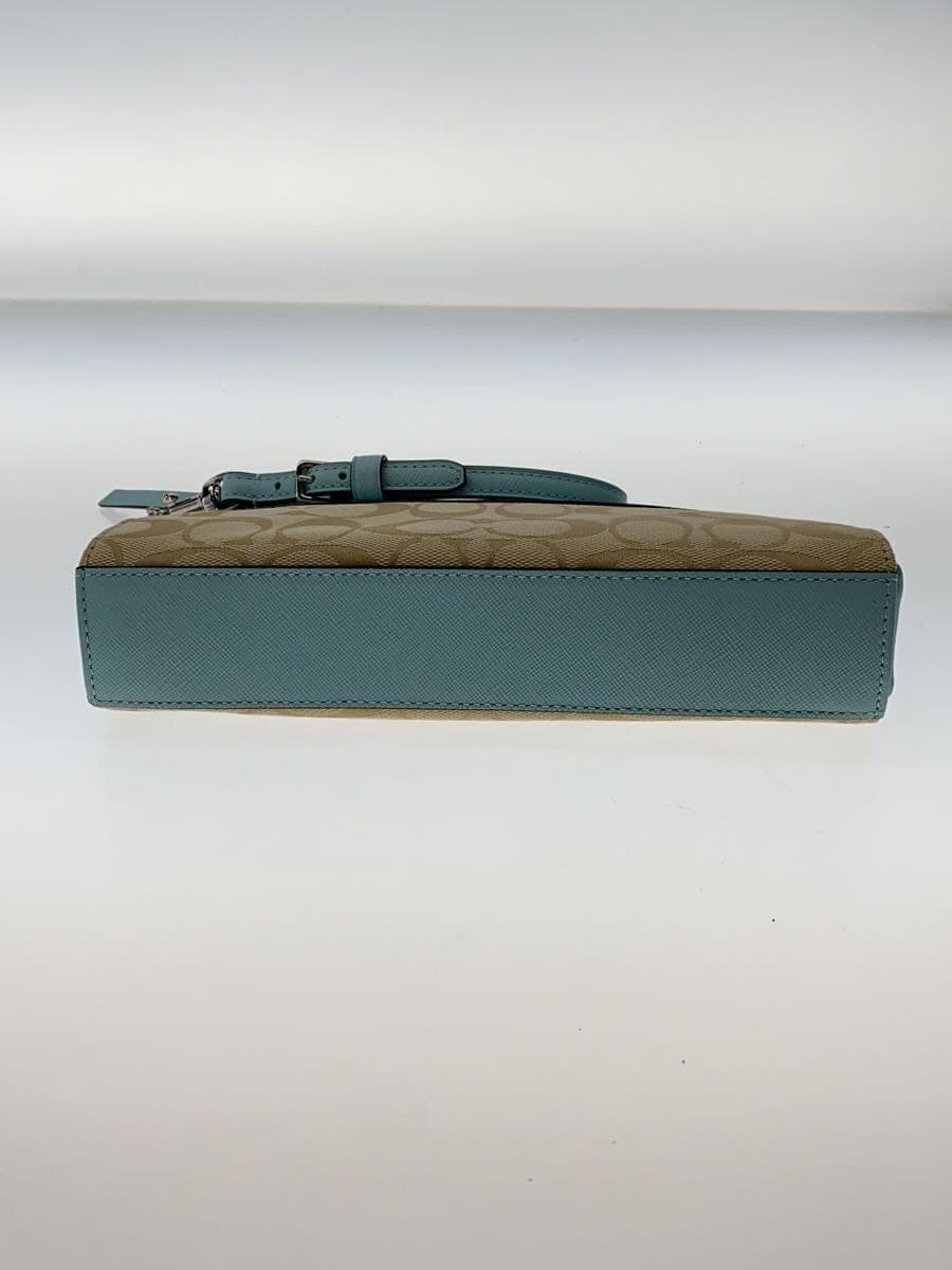 COACH Pouch Canvas BEG 4