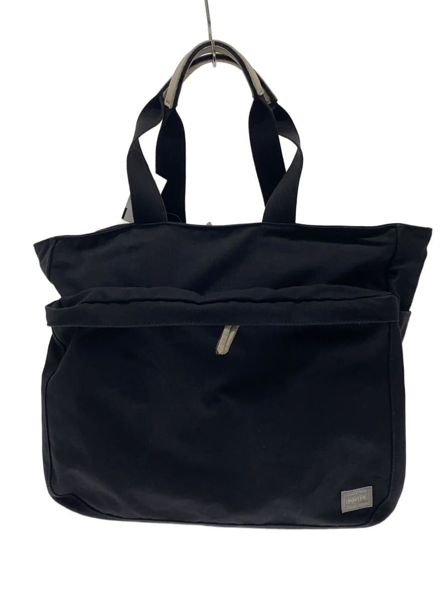 PORTER tote bag canvas BLK