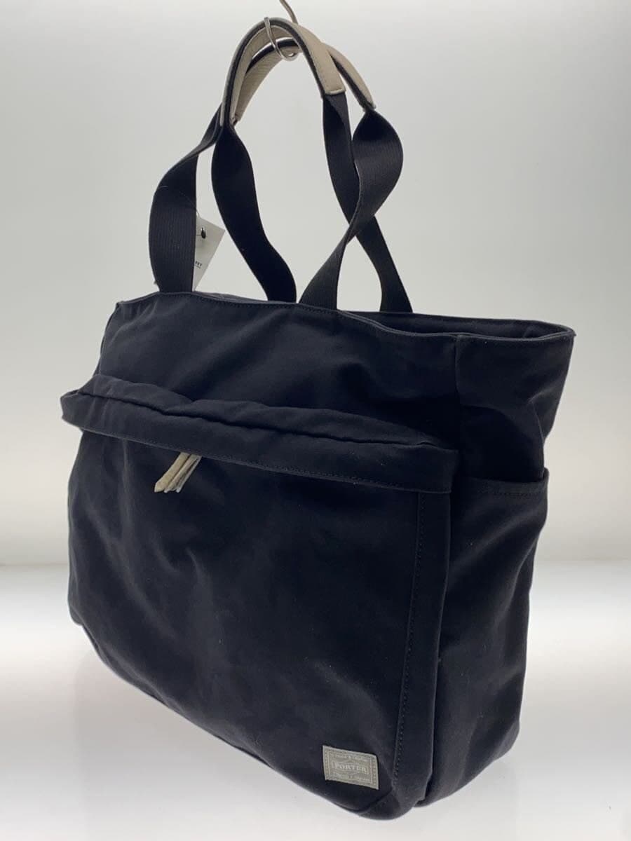 PORTER tote bag canvas BLK 2