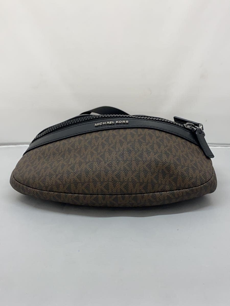 MICHAEL KORS Waist Bag PVC BRW All Over Pattern 37SOLCOY0B 4