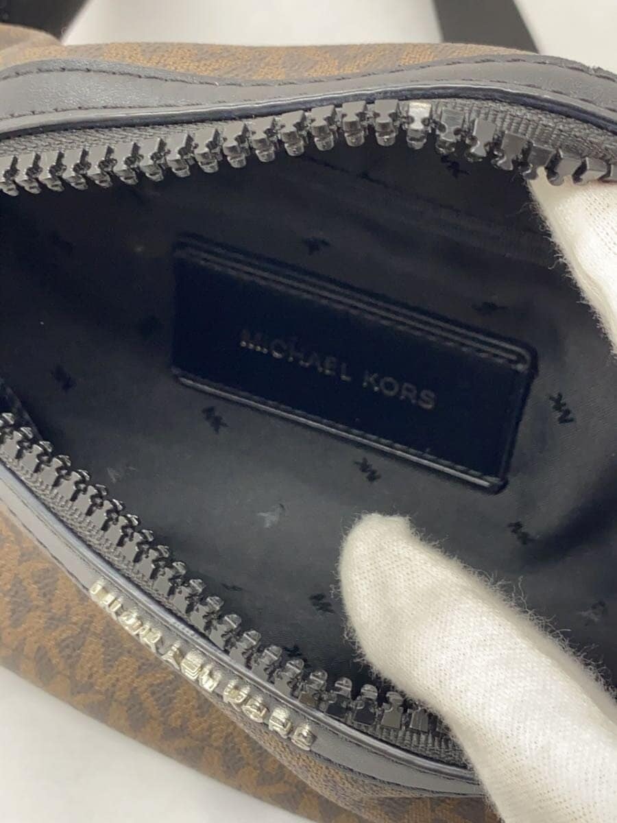 MICHAEL KORS Waist Bag PVC BRW All Over Pattern 37SOLCOY0B 6