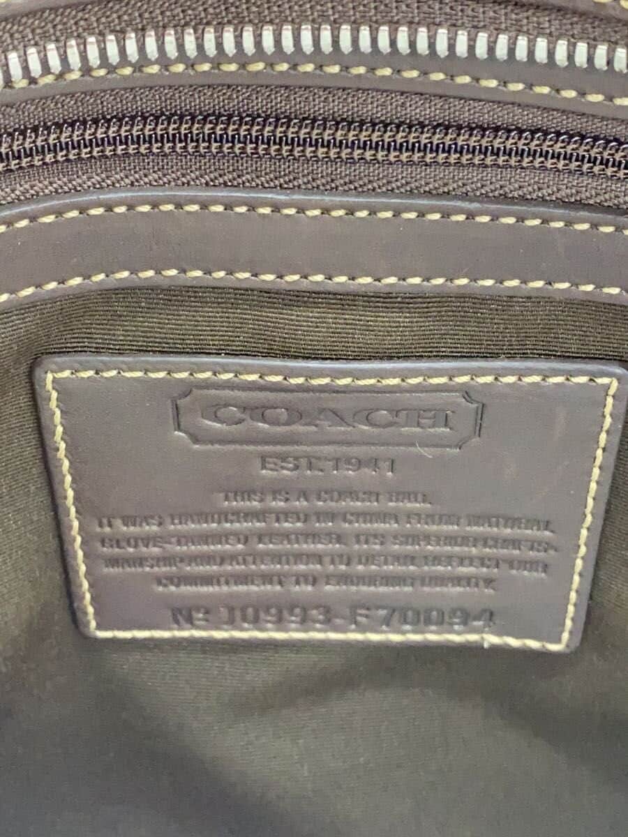 COACH Briefcase Leather BRW F70094 5