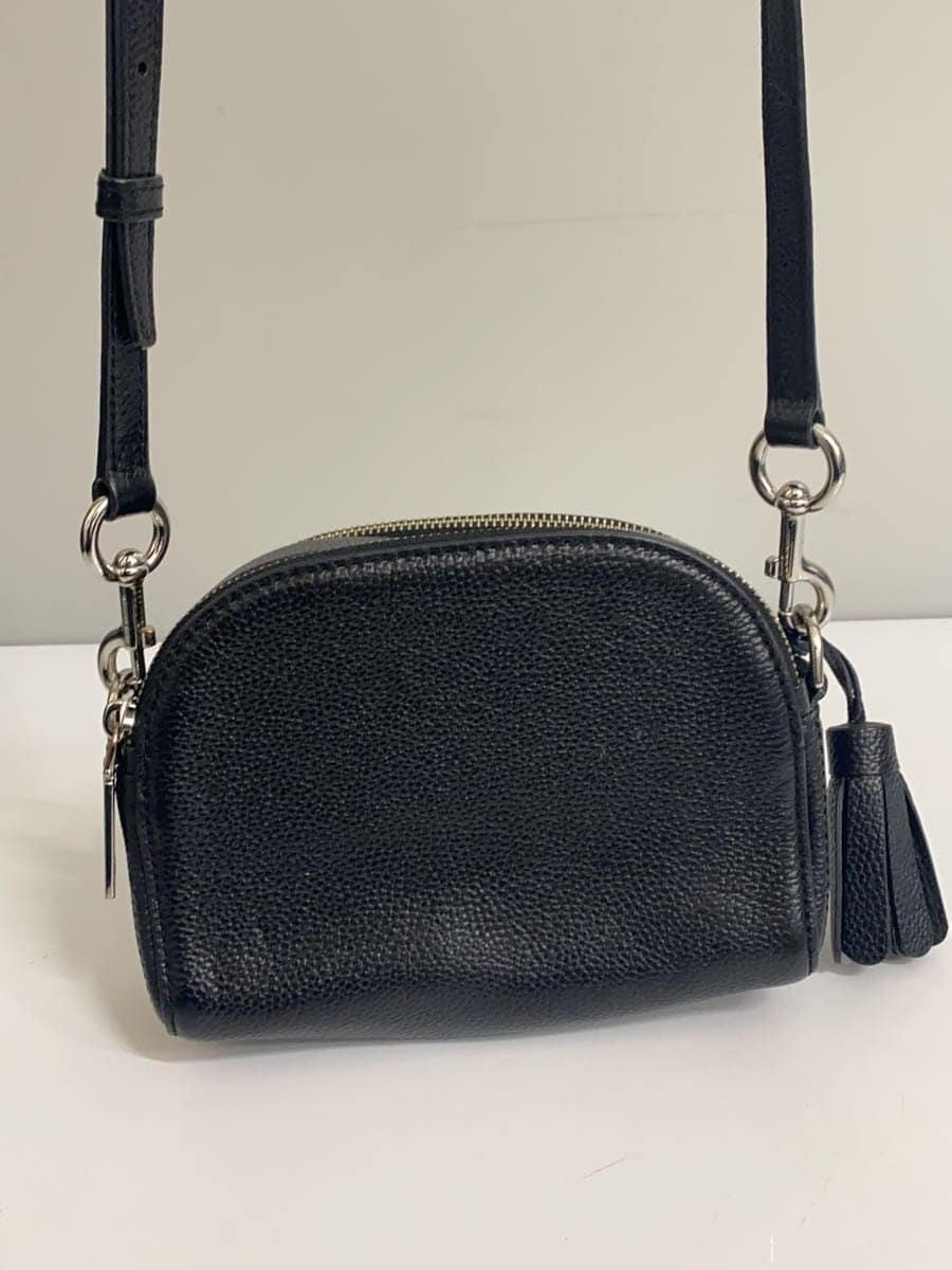 MARC JACOBS shoulder bag leather BLK 3