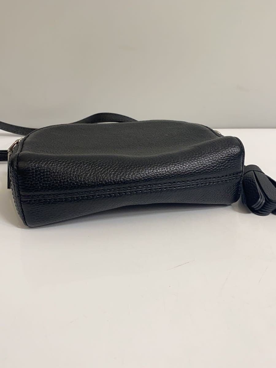 MARC JACOBS shoulder bag leather BLK 4