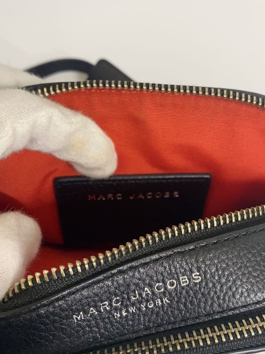 MARC JACOBS shoulder bag leather BLK 6