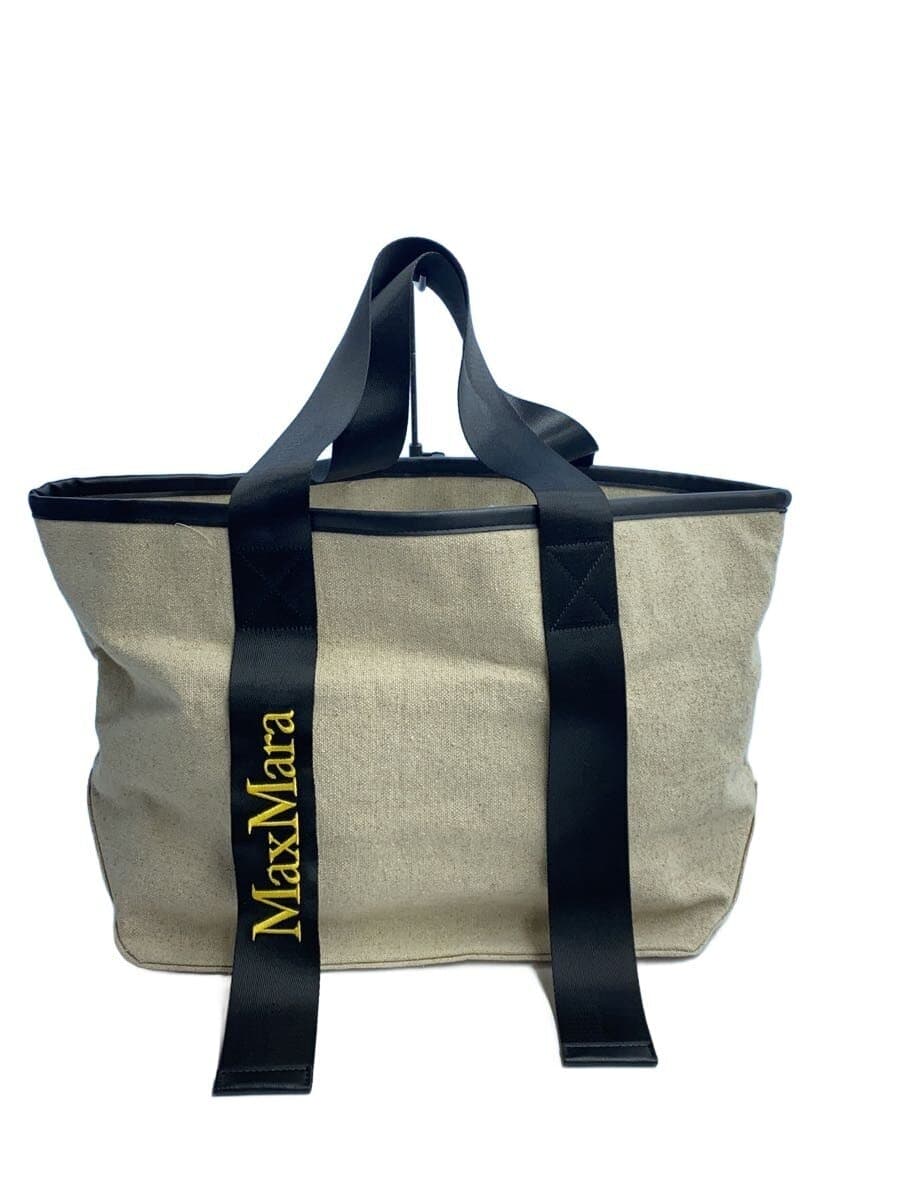 MAX MARA Tote Bag Canvas IVO 45110112